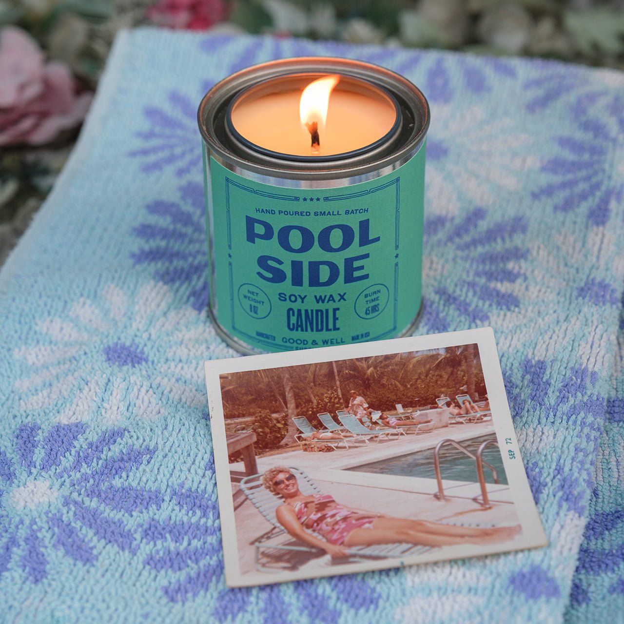 Good & Well Supply Co Pool Side Happy Place Candle