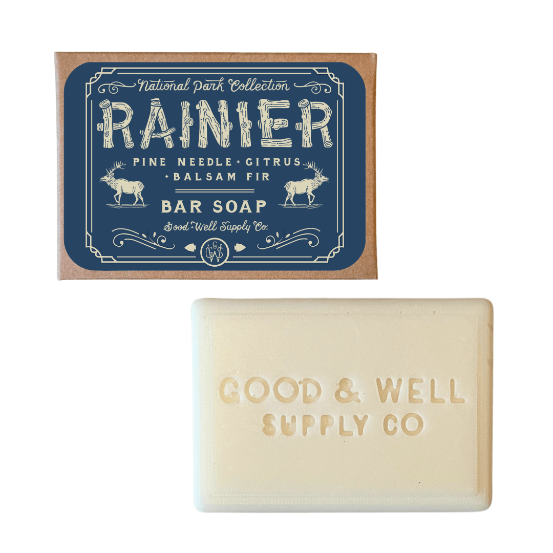 Good & Well Supply Co Rainier National Park Bar Soap