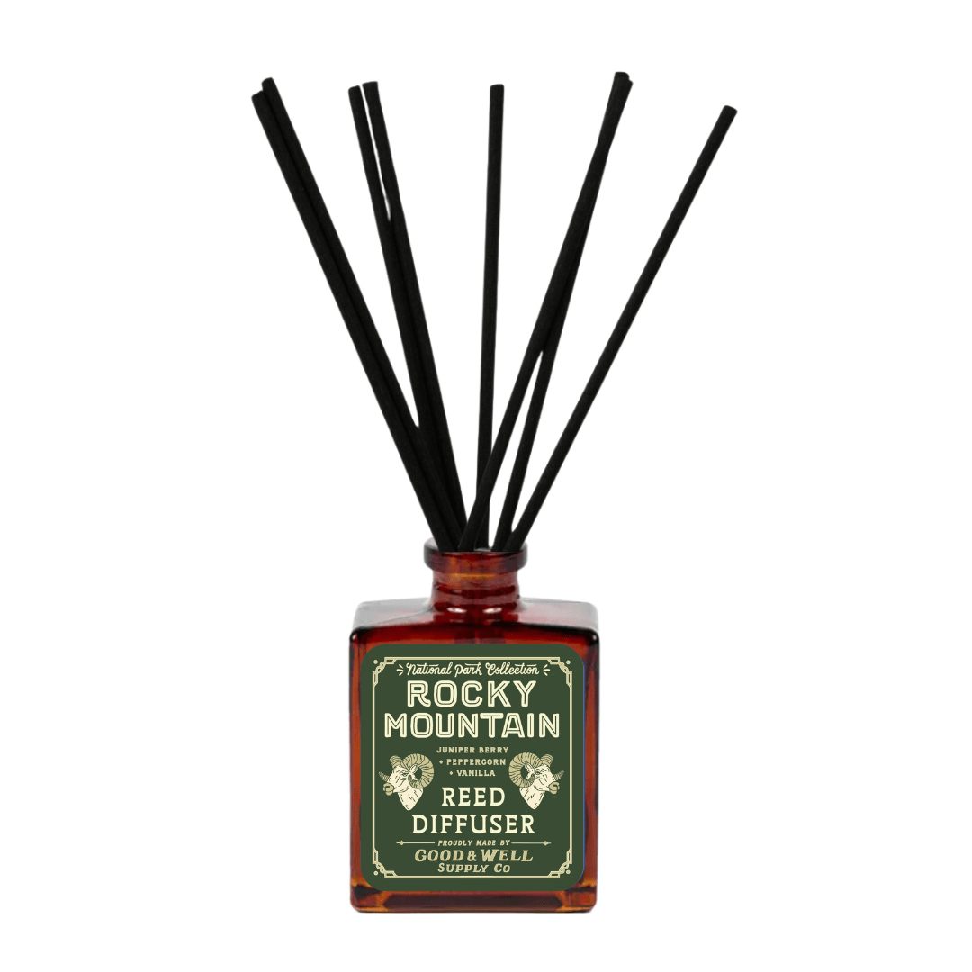 Good & Well Supply Co Rocky Mountain National Park Reed Diffuser