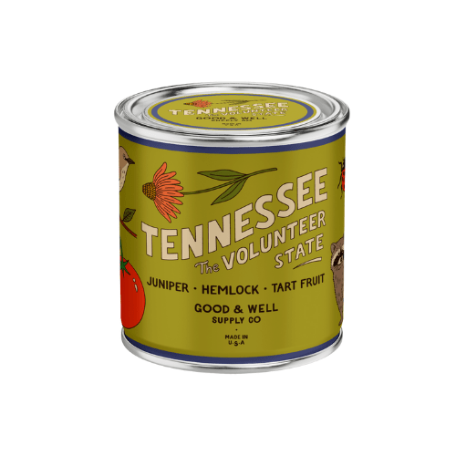 Good & Well Supply Co Tennessee State Candle