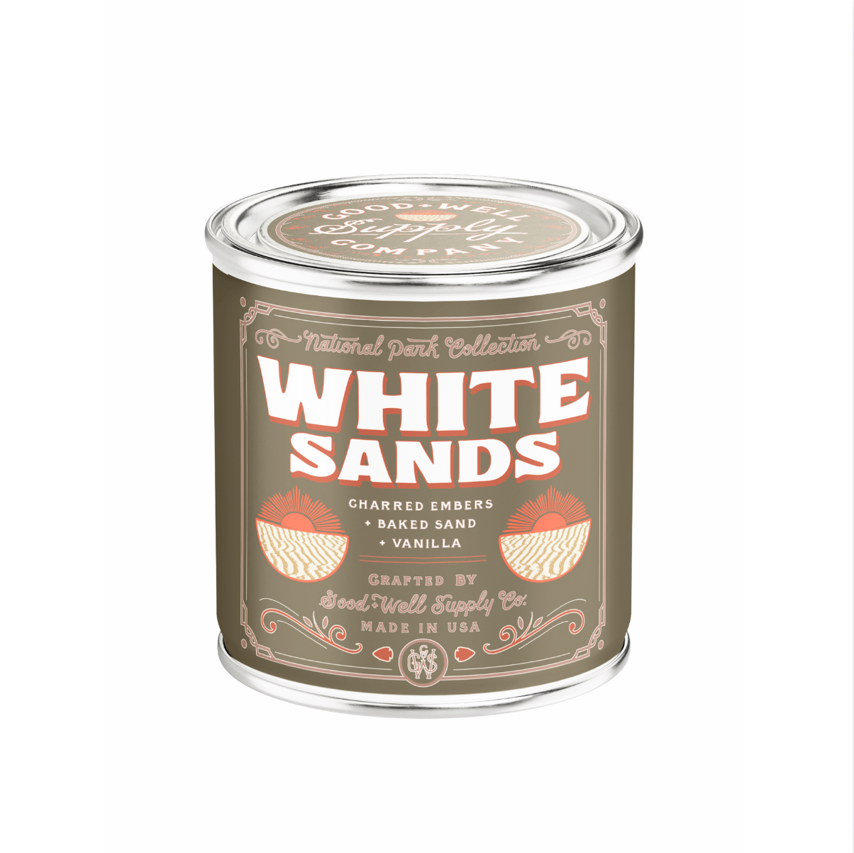 Good & Well Supply Co White Sands National Park Candle