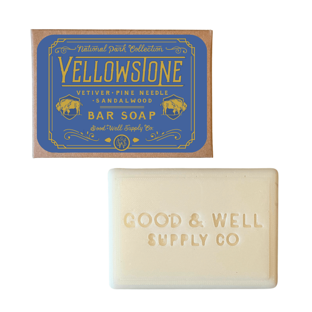 Good & Well Supply Co Yellowstone National Park Bar Soap