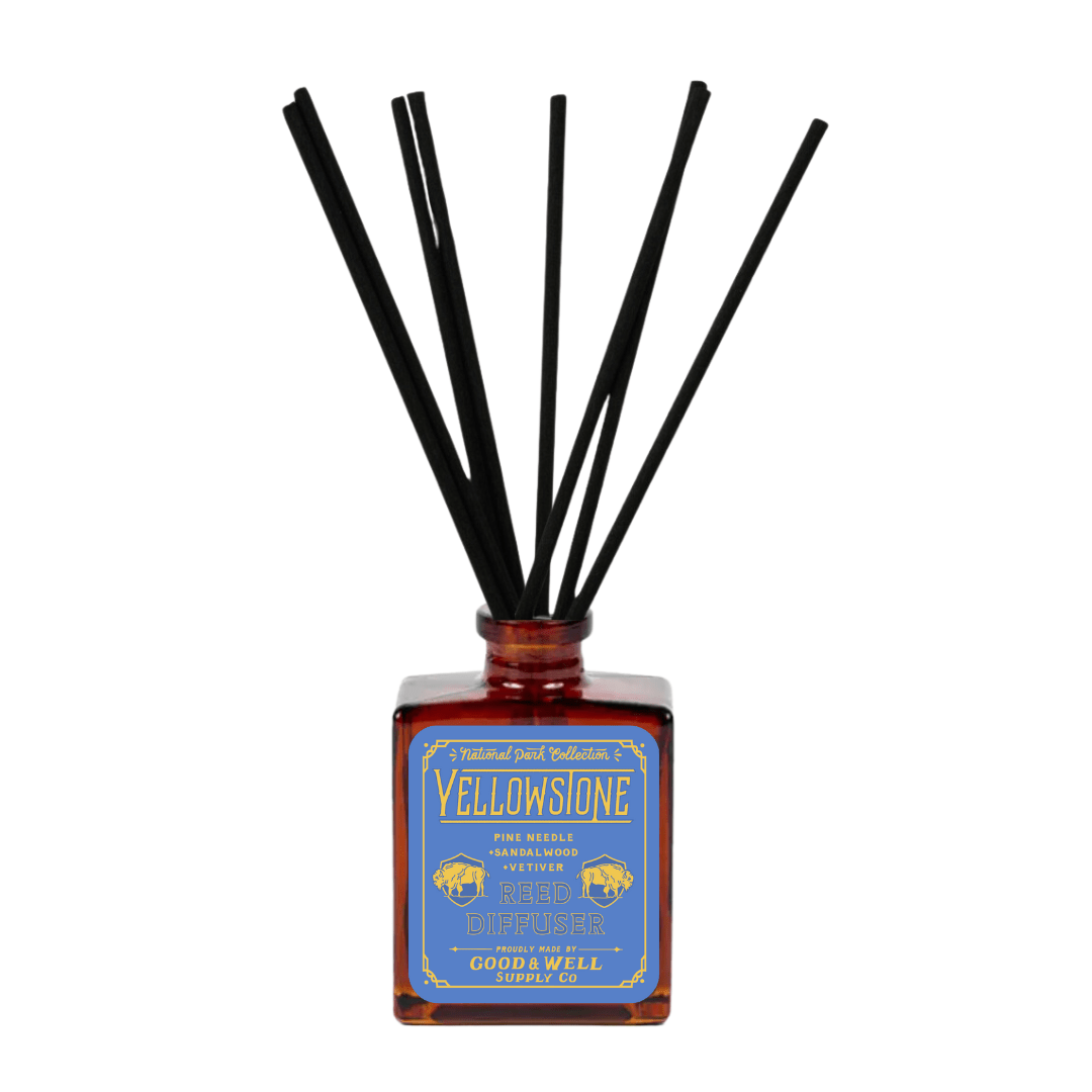 Good & Well Supply Co Yellowstone National Park Reed Diffuser