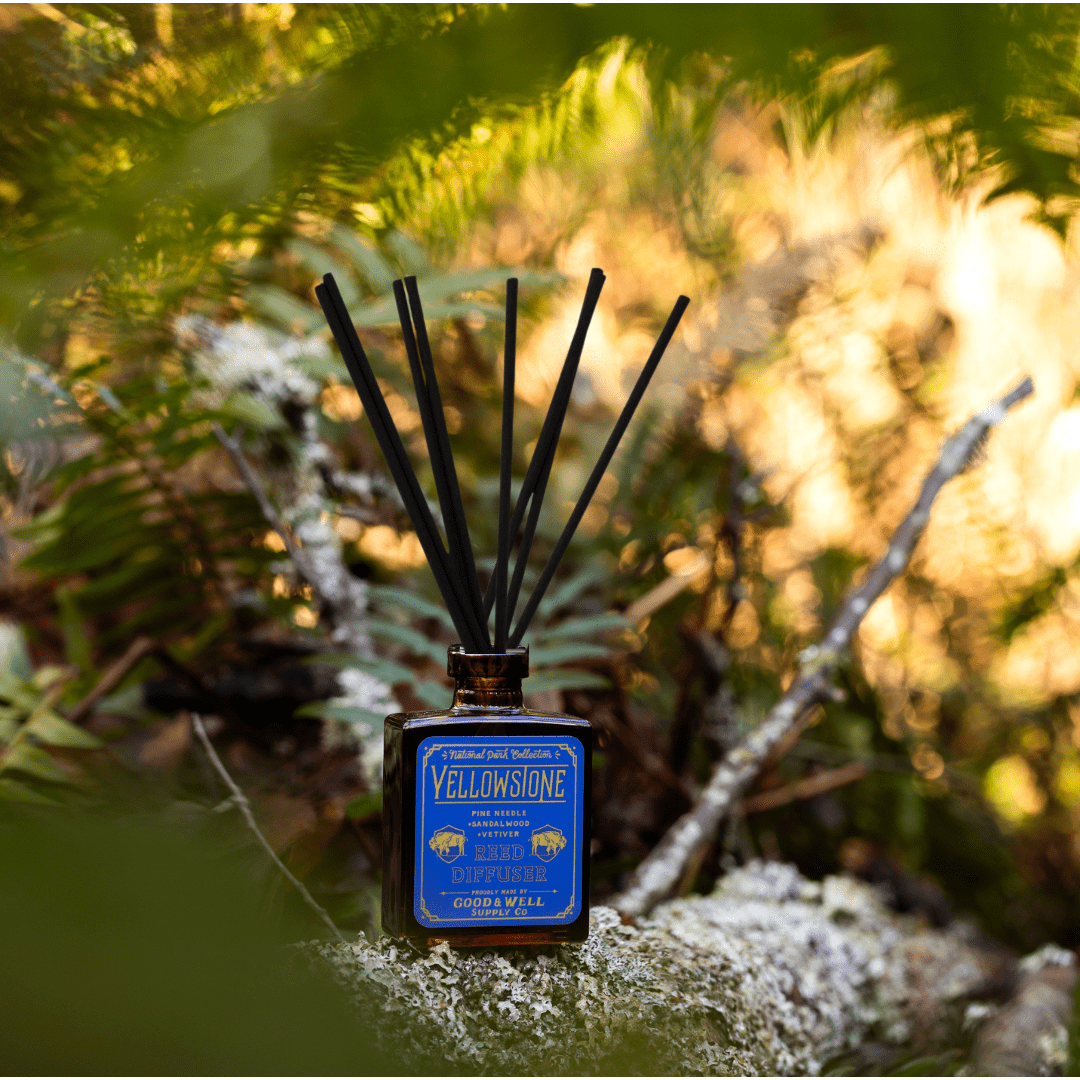 Good & Well Supply Co Yellowstone National Park Reed Diffuser