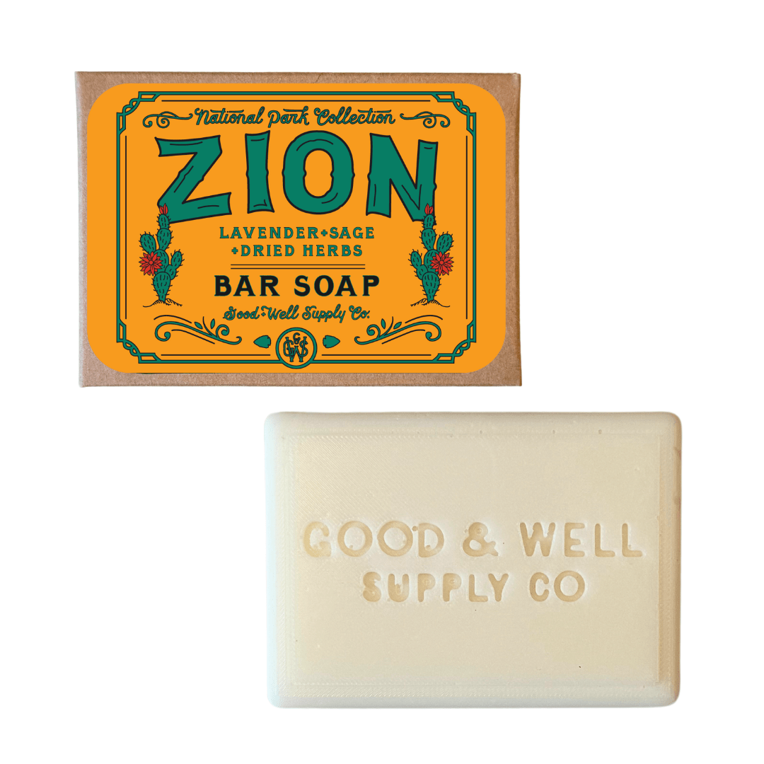Good & Well Supply Co Zion National Park Bar Soap