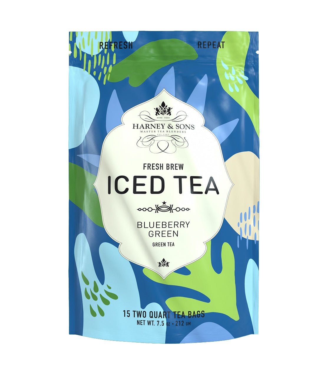 Harney & Sons Fine Teas Blueberry Green Fresh Brew Iced Tea
