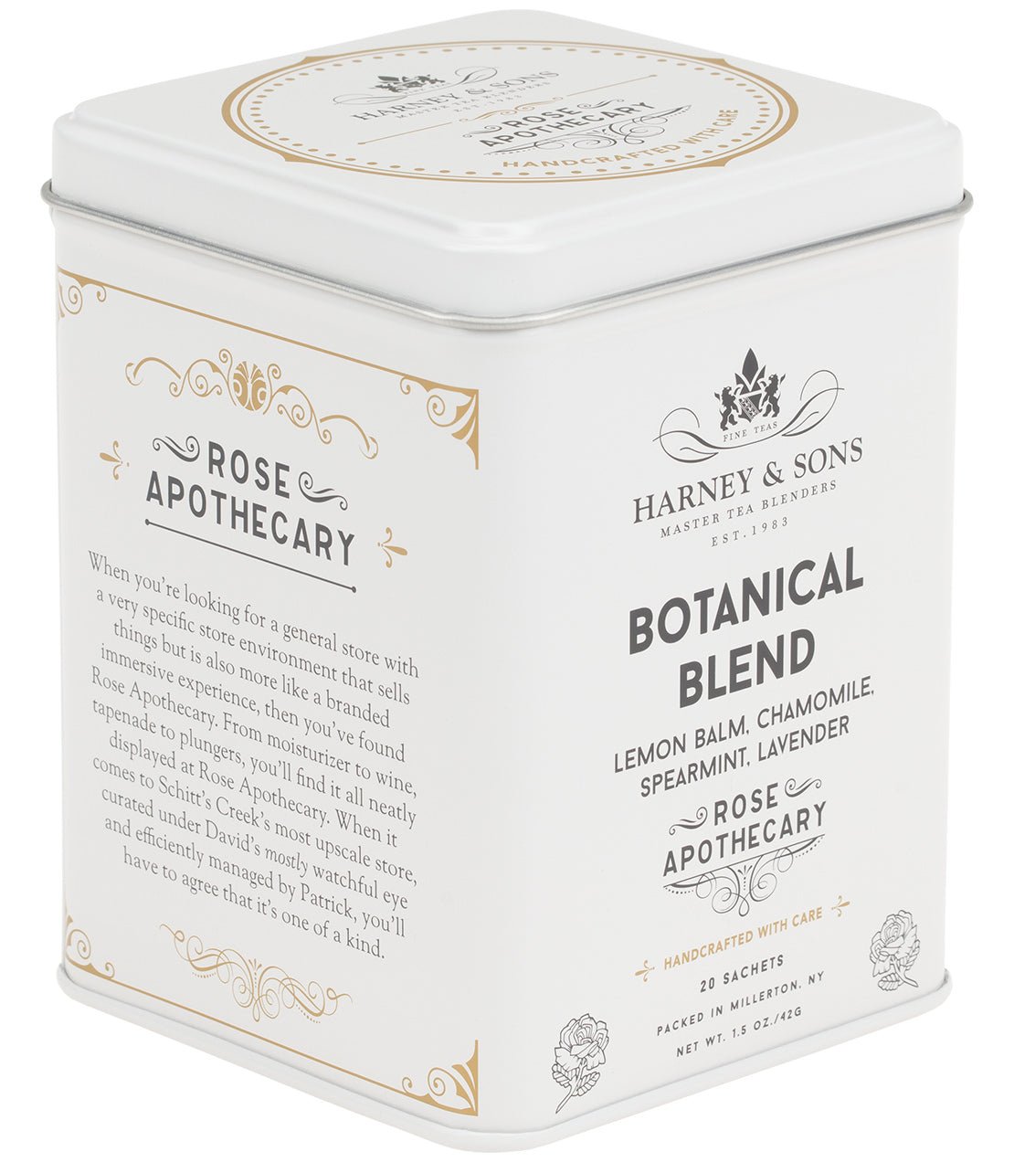 Harney & Sons Fine Teas Botanical Blend, Tin of 20 Sachets