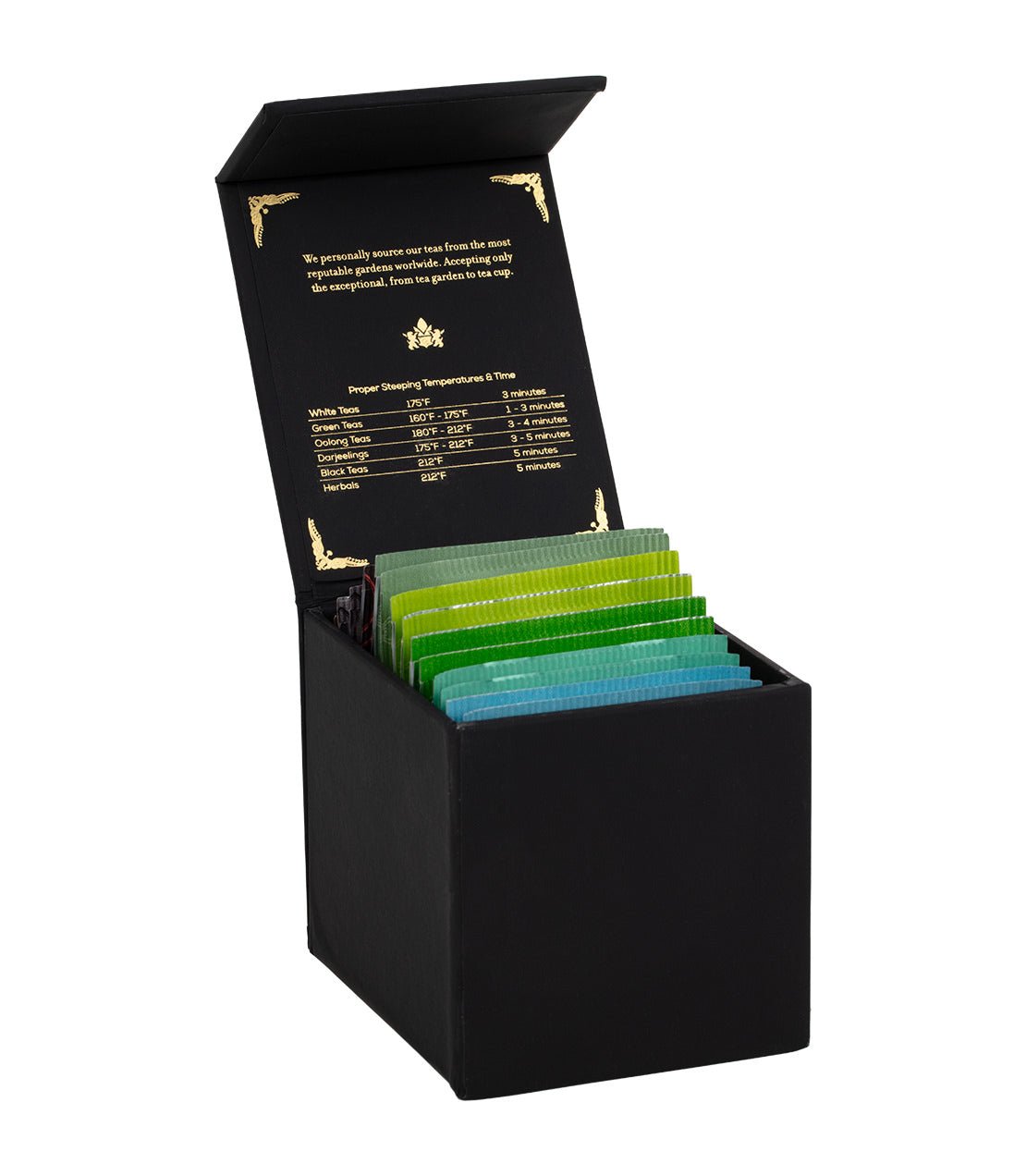 Harney & Sons Fine Teas Harney Heritage – Organic Teabag Sampler Black Box