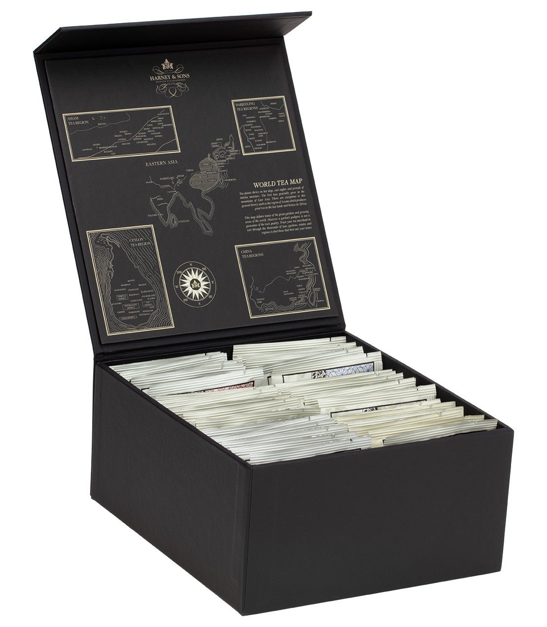 Harney & Sons Fine Teas Harney Heritage – Wrapped Sachet Tea Chest