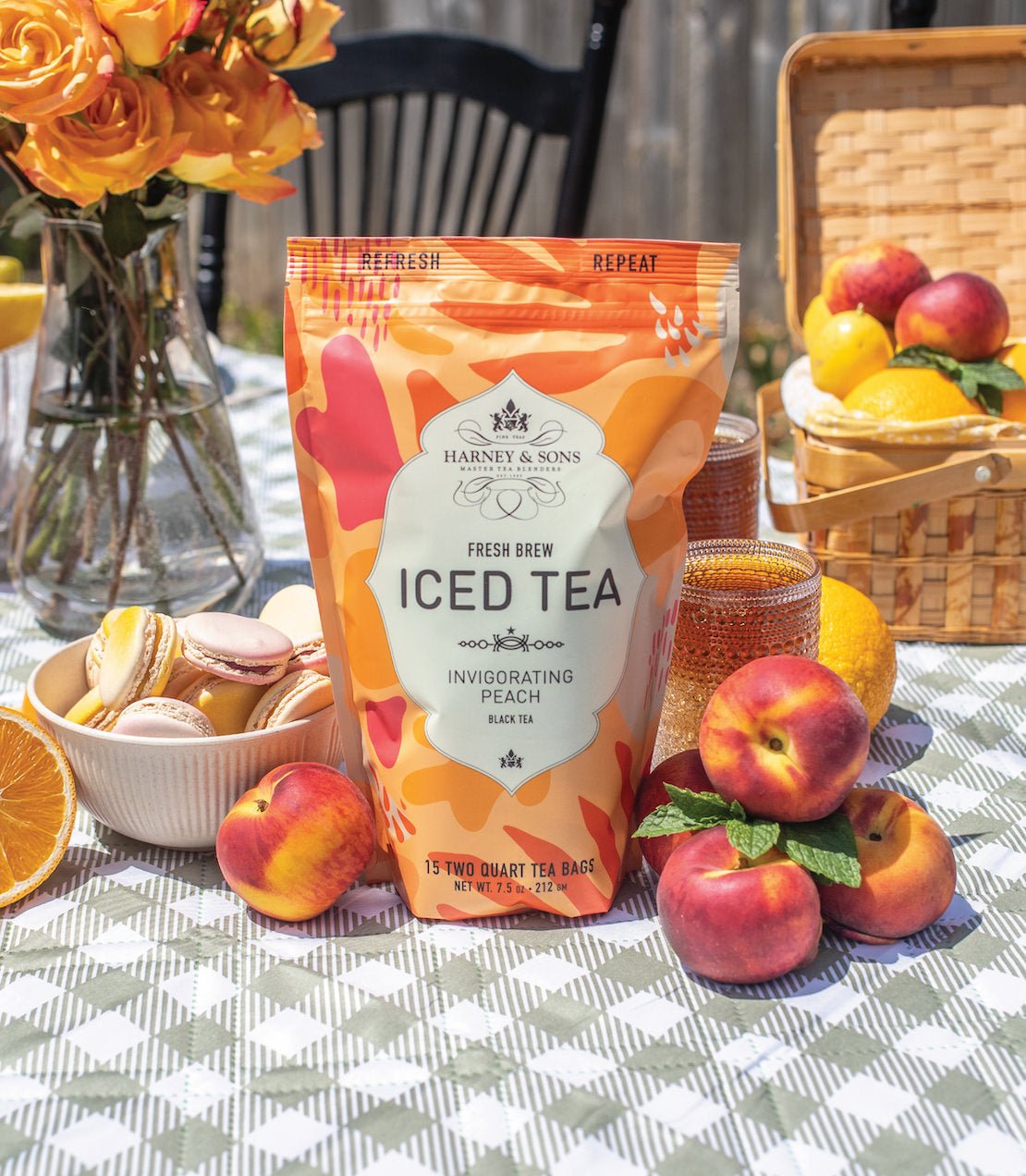 Harney & Sons Fine Teas Peach Fresh Brew Iced Tea