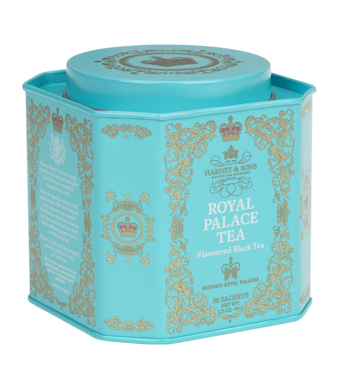 Harney & Sons Fine Teas Royal Palace Tea, HRP Tin of 30 Sachets