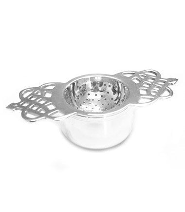 Harney & Sons Fine Teas Tea Strainer – Silver Plated, Short Handle