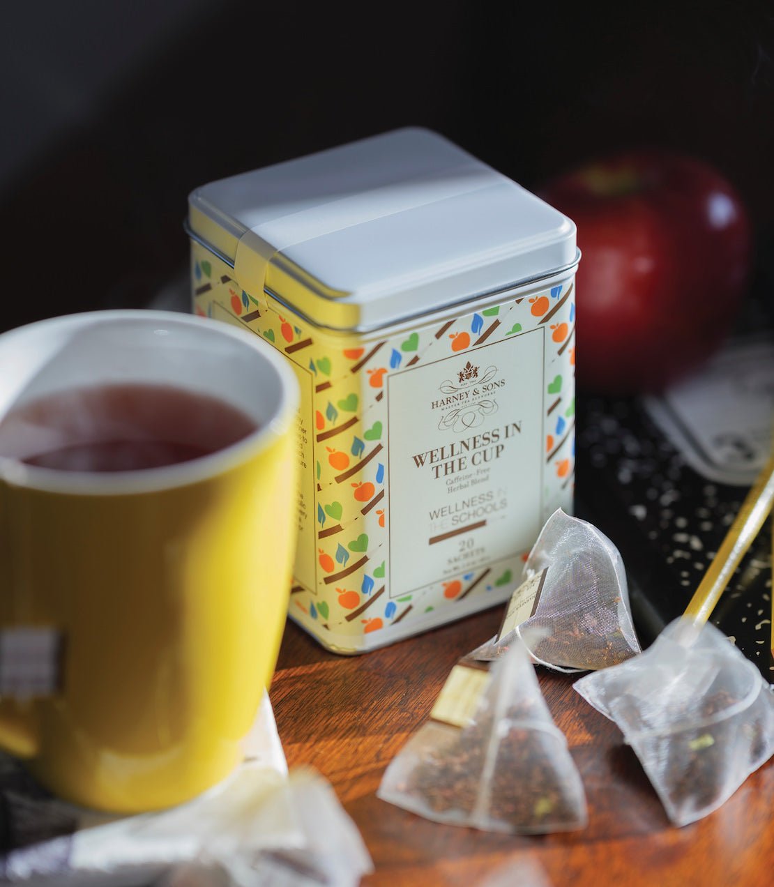 Harney & Sons Fine Teas Wellness in the Cup, Tin of 20 Sachets