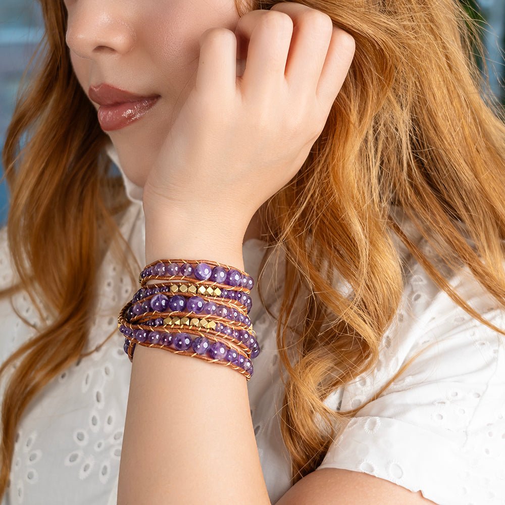 HealthyLine Amethyst Bracelet
