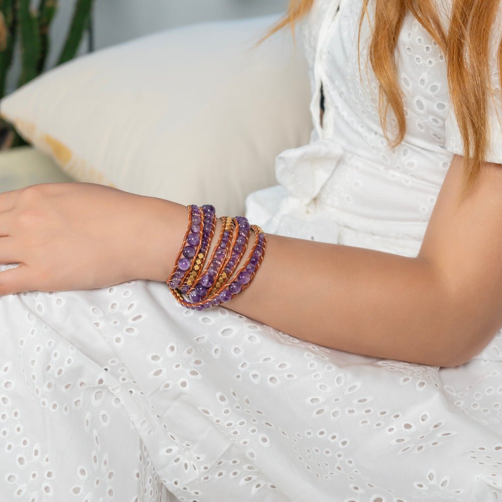 HealthyLine Amethyst Bracelet