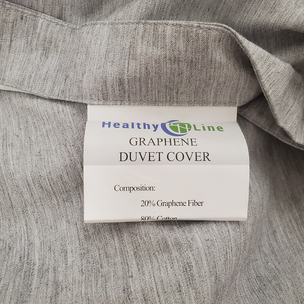 HealthyLine Bedding with Benefits® Graphene - Cotton Duvet Cover