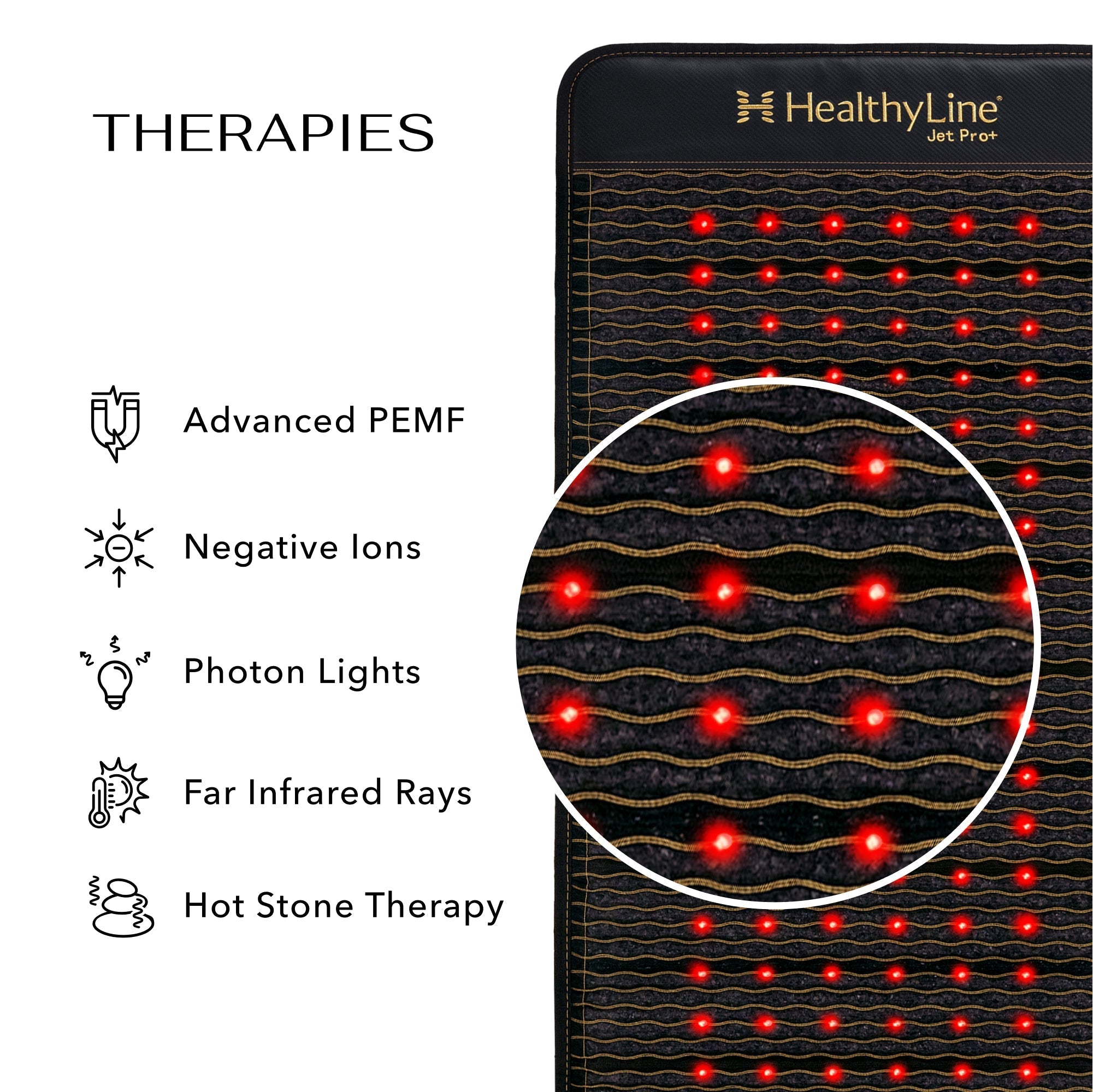 HealthyLine Jet Series | PEMF Far Infrared Heating Mats