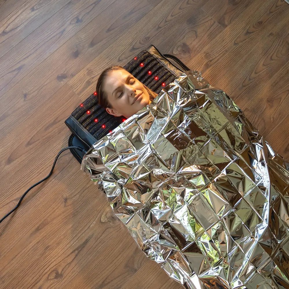 HealthyLine Mylar Thermal Space Blanket | FIR Sauna Wrap