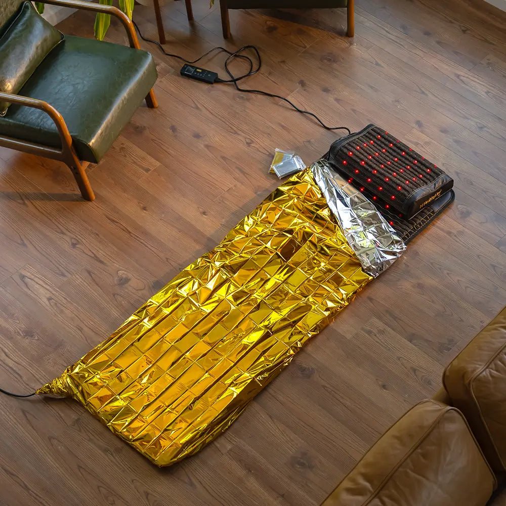HealthyLine Mylar Thermal Space Blanket | FIR Sauna Wrap