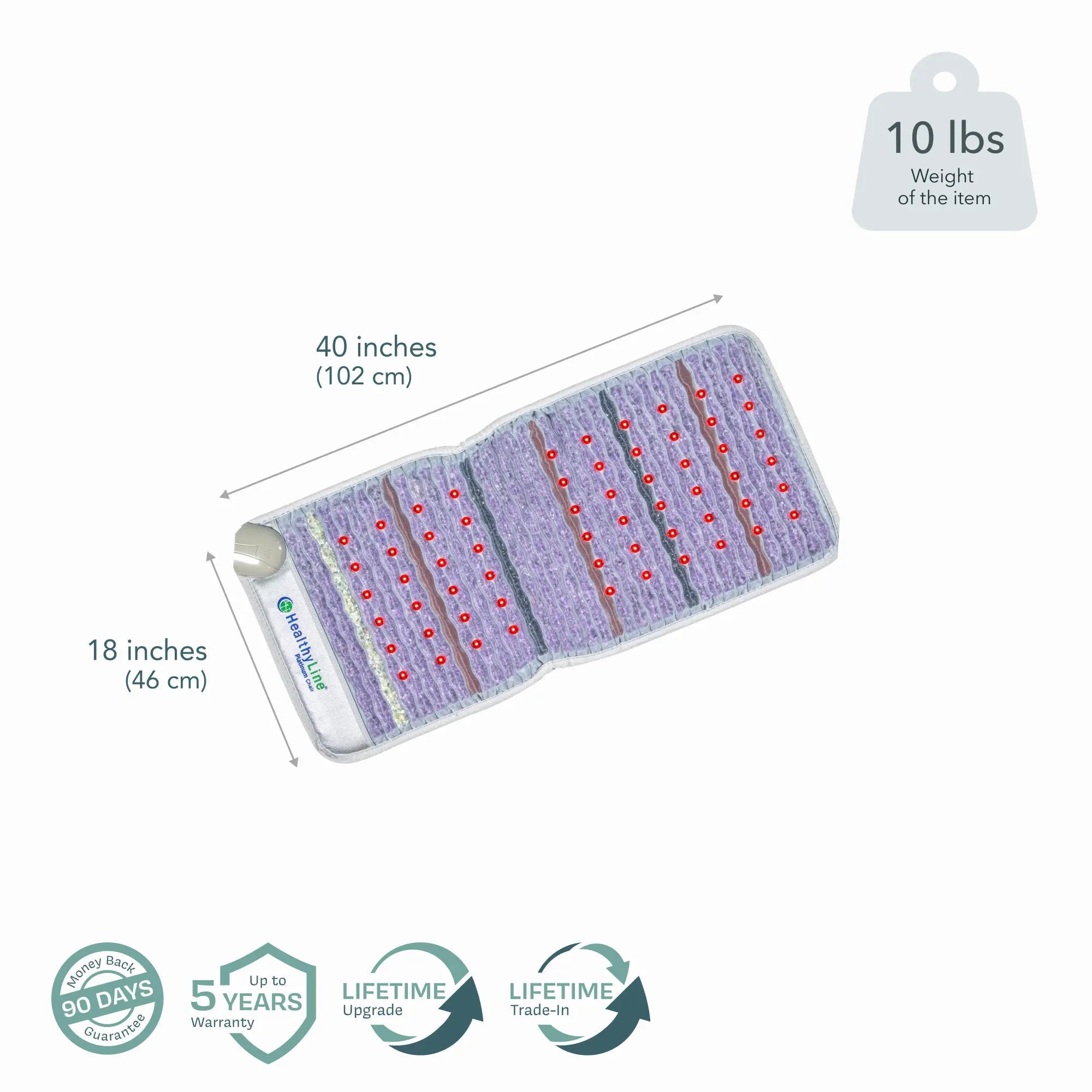 HealthyLine Platinum Series | PEMF Far Infrared Heating Mats