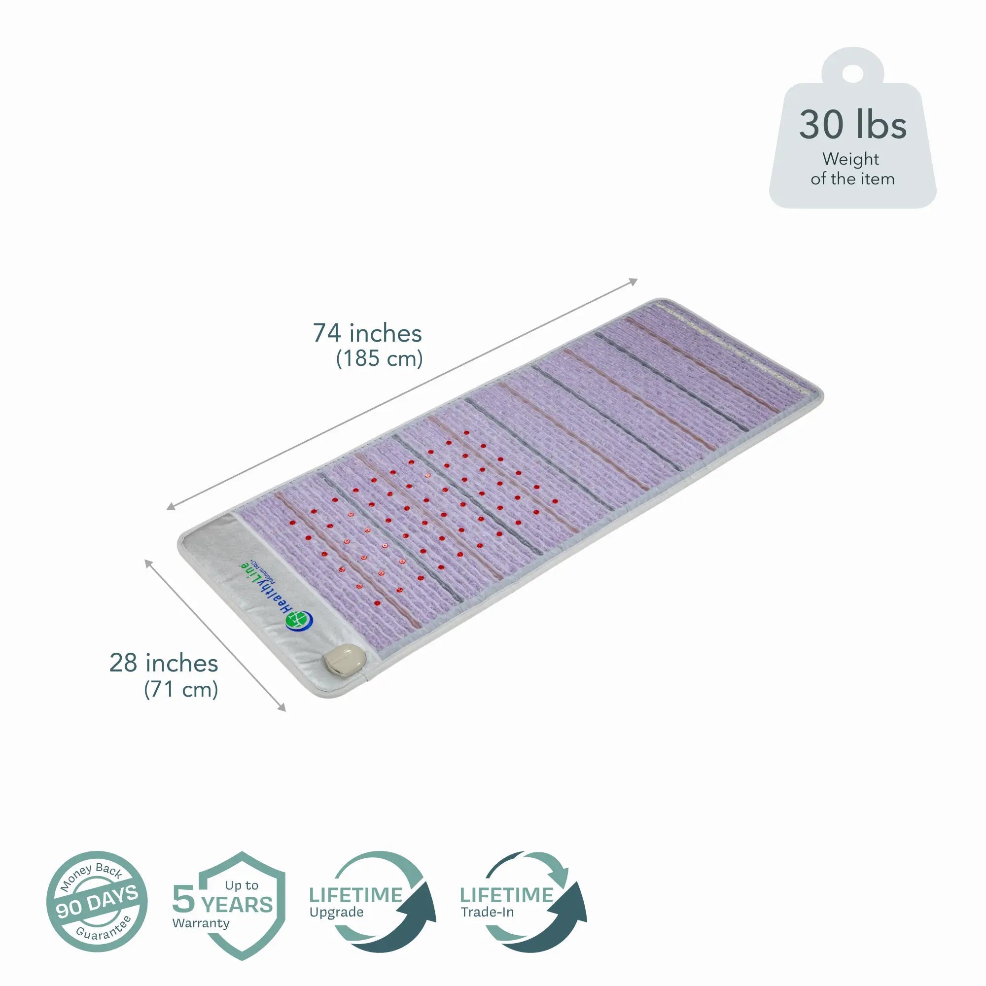 HealthyLine Platinum Series | PEMF Far Infrared Heating Mats