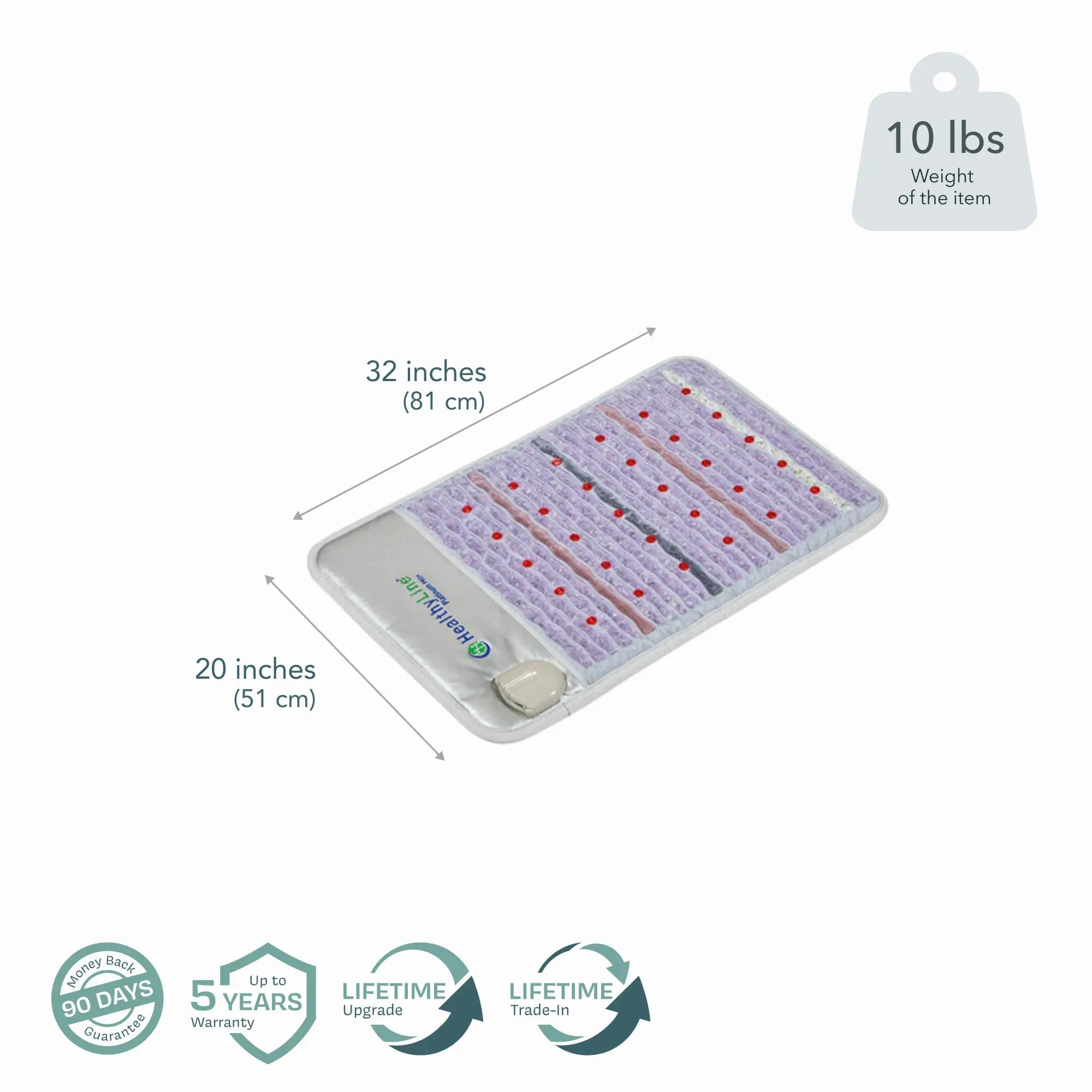 HealthyLine Platinum Series | PEMF Far Infrared Heating Mats
