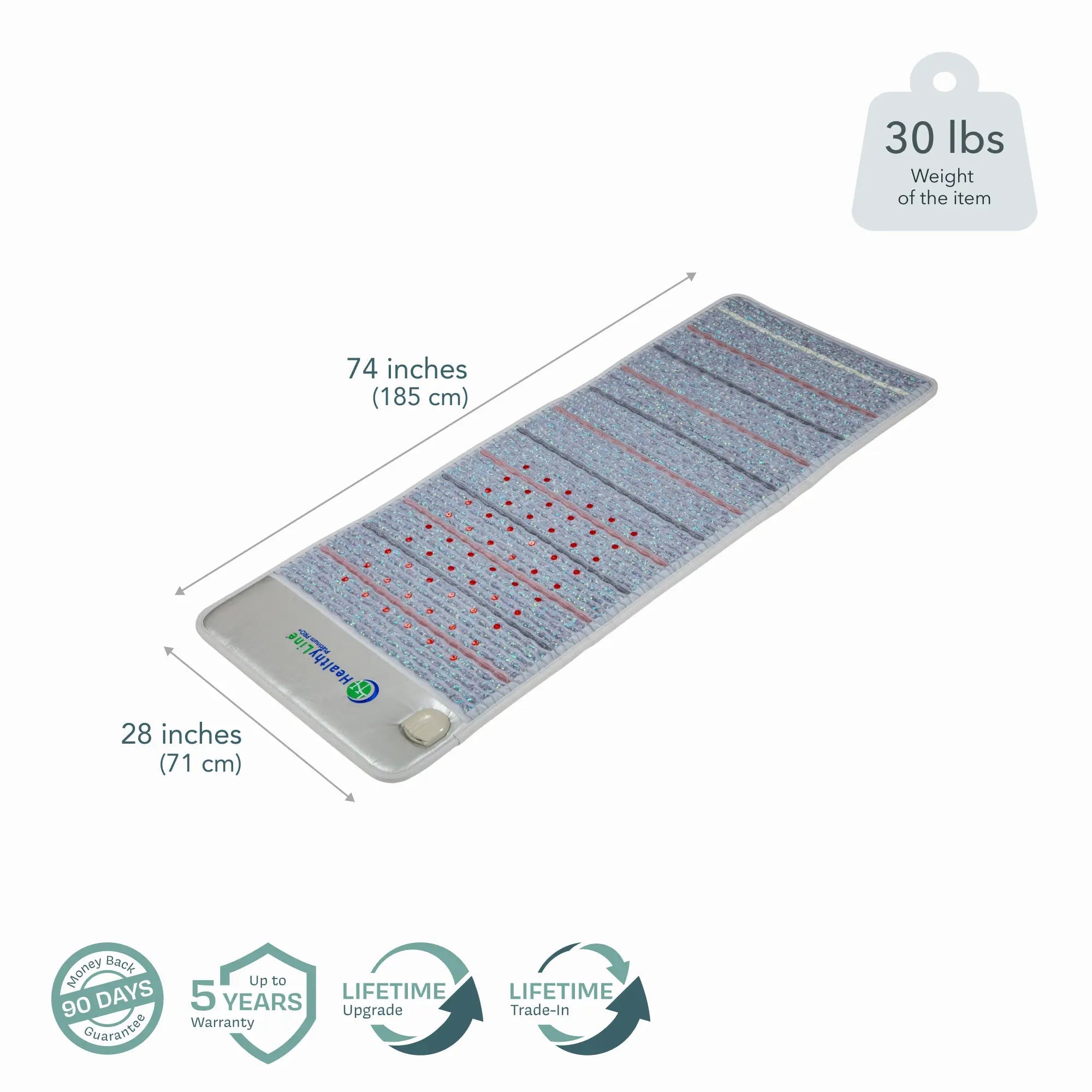 HealthyLine Platinum Series | PEMF Far Infrared Heating Mats