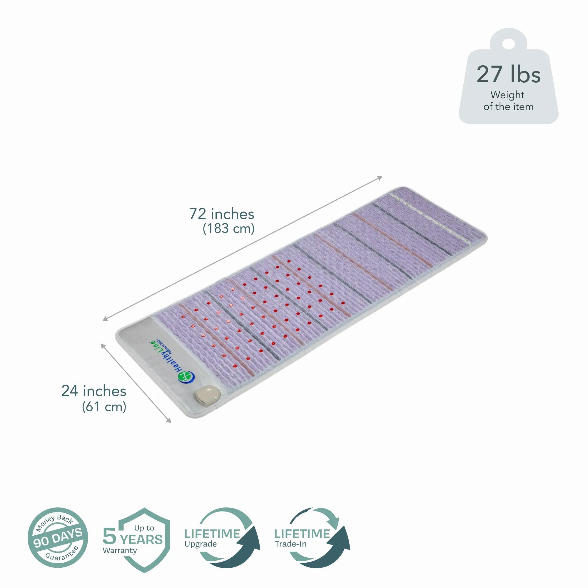 HealthyLine Platinum Series | PEMF Far Infrared Heating Mats