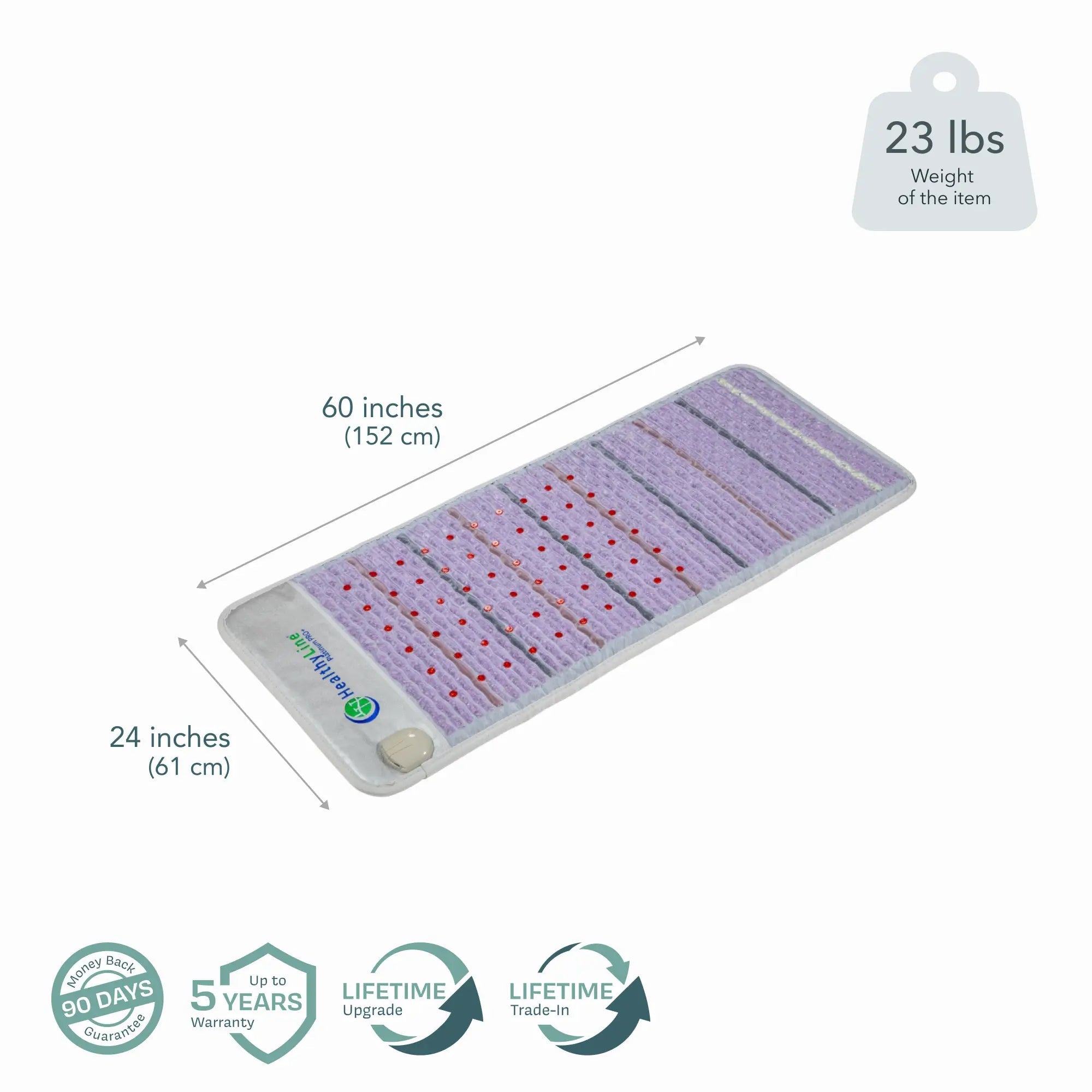 HealthyLine Platinum Series | PEMF Far Infrared Heating Mats