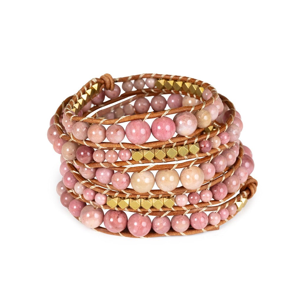 HealthyLine Rhodochrosite Bracelet