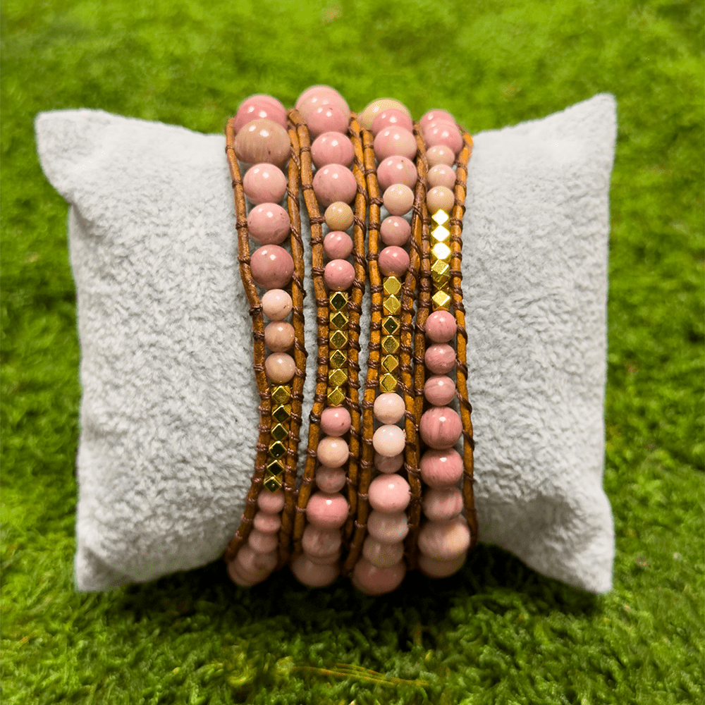HealthyLine Rhodochrosite Bracelet