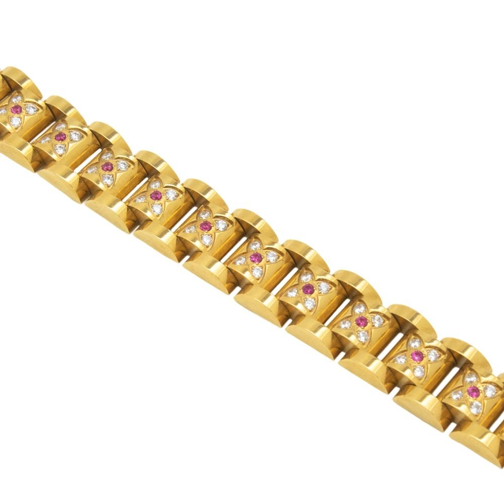 HealthyLine Stainless Steel Magnetic/Energy Bracelet with Crystals. 3 Colors available. Model YYG233