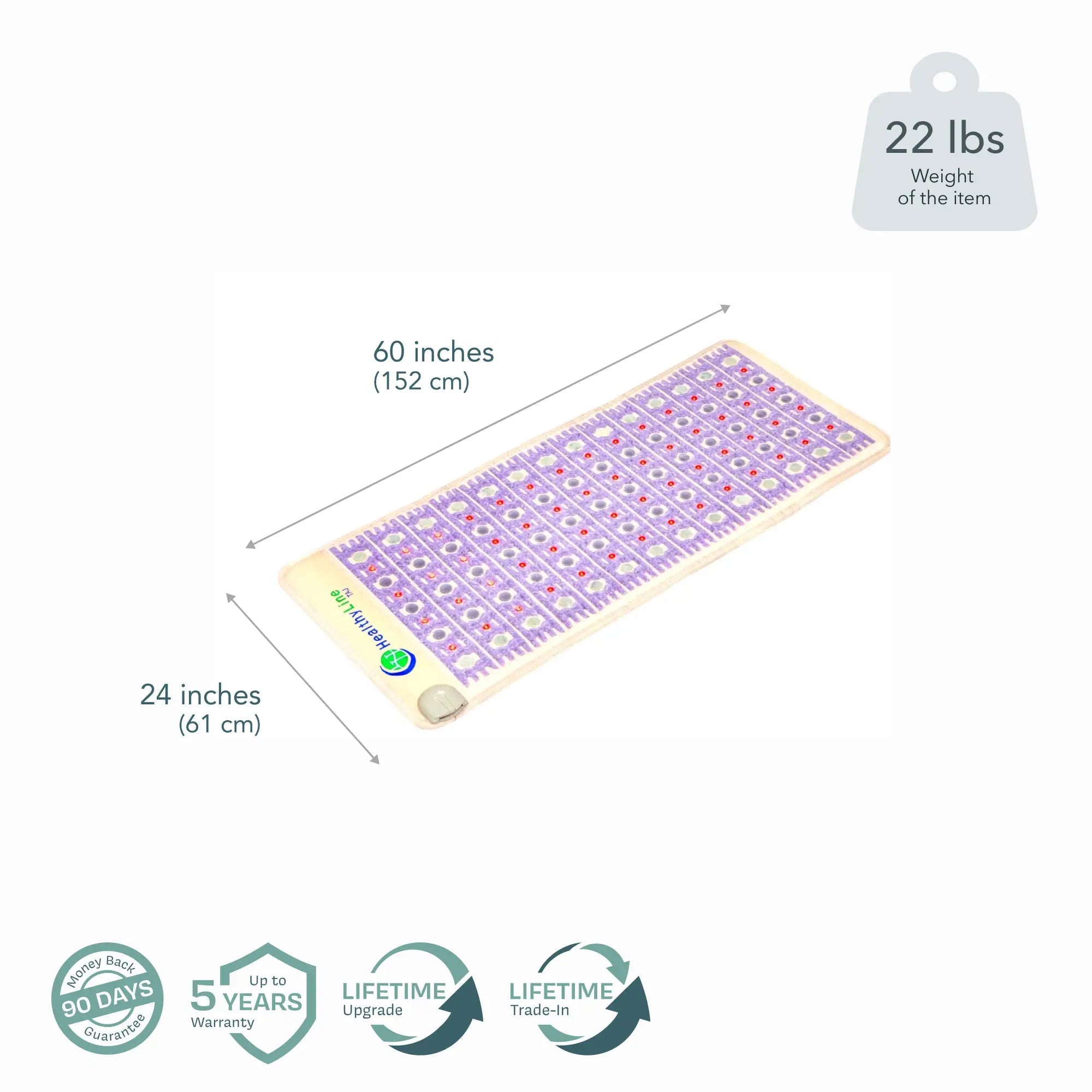HealthyLine TAJ Series | PEMF Far Infrared Heating Mats