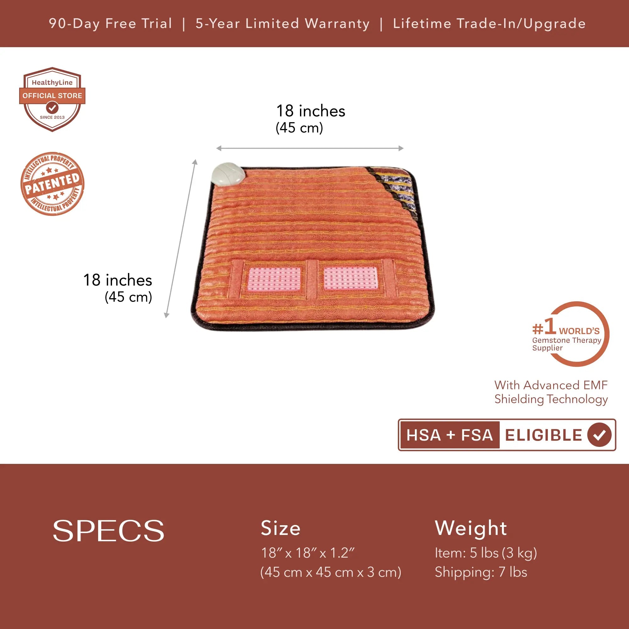 HealthyLine TAO Series | Far Infrared Heating Mats