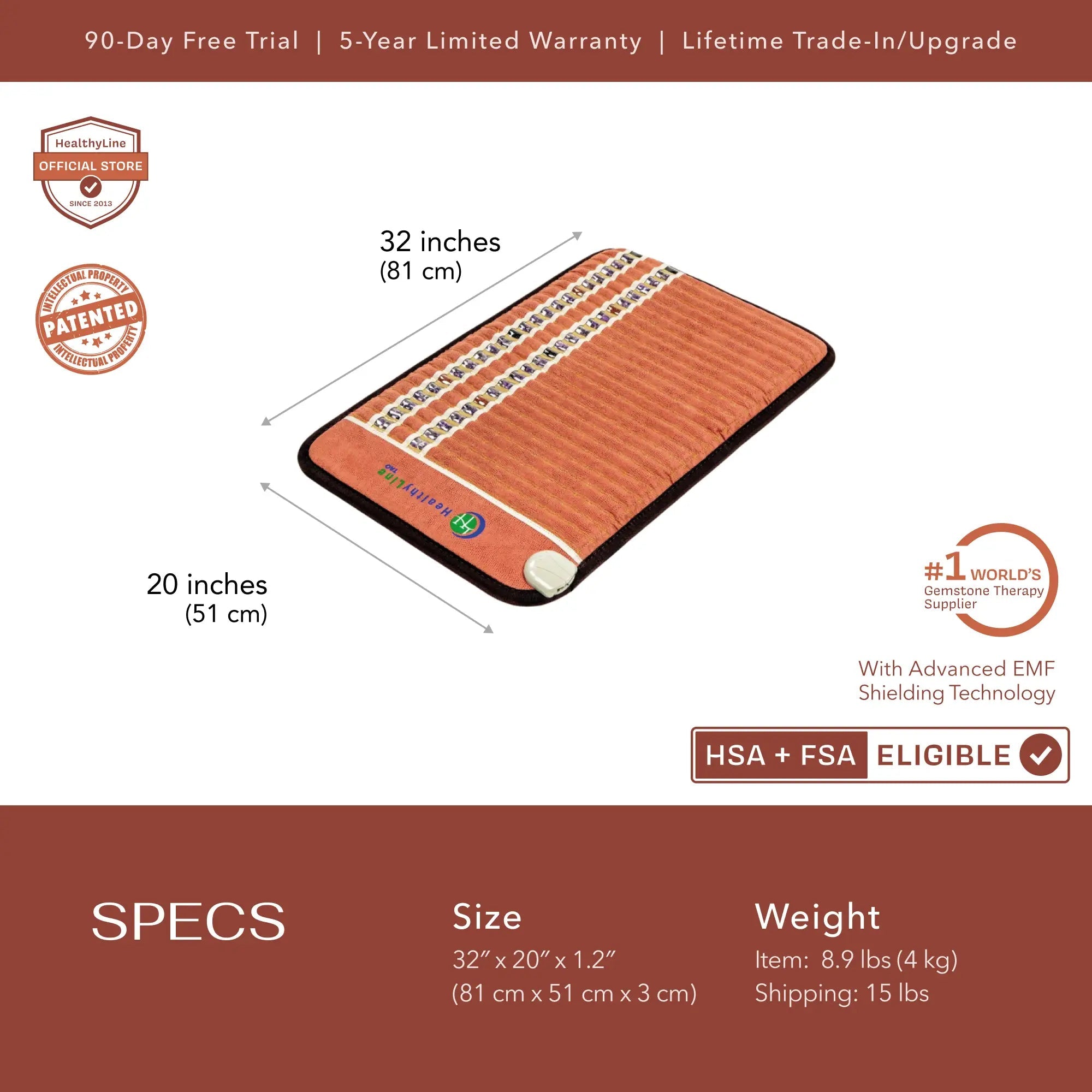 HealthyLine TAO Series | Far Infrared Heating Mats
