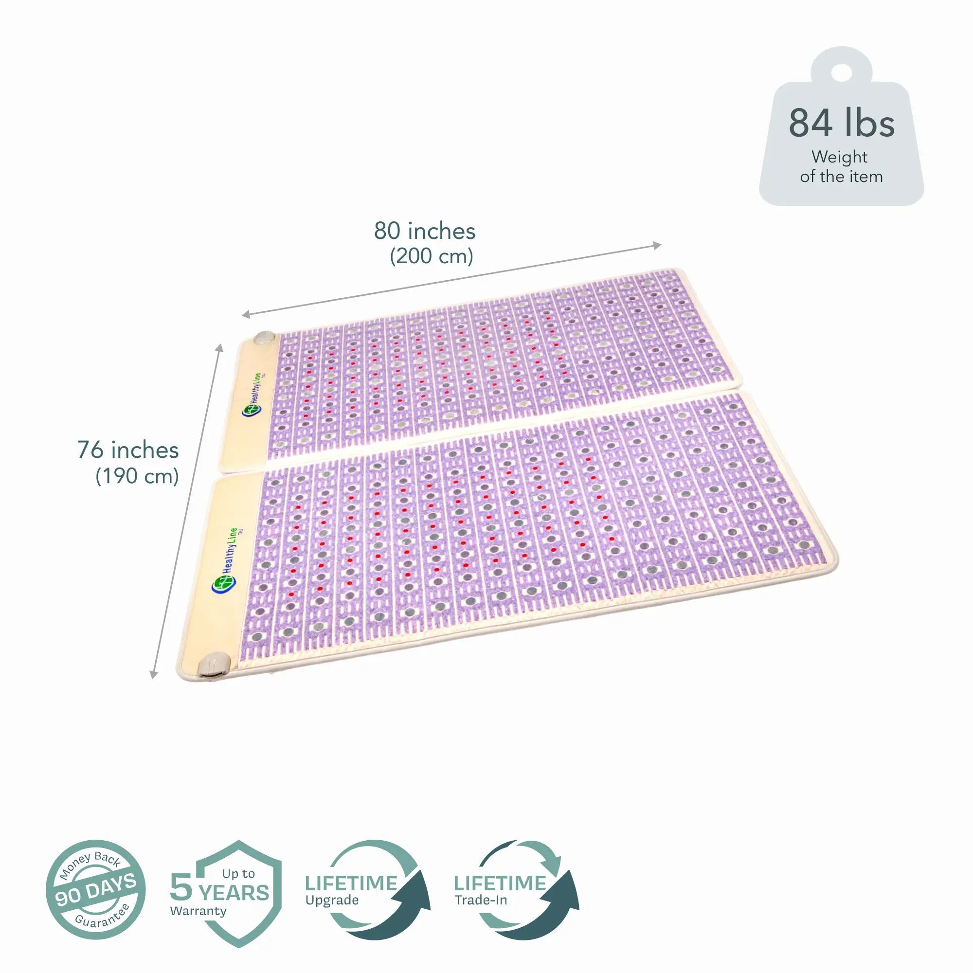 HealthyLine The TAJ Bed Series - Mattress Toppers