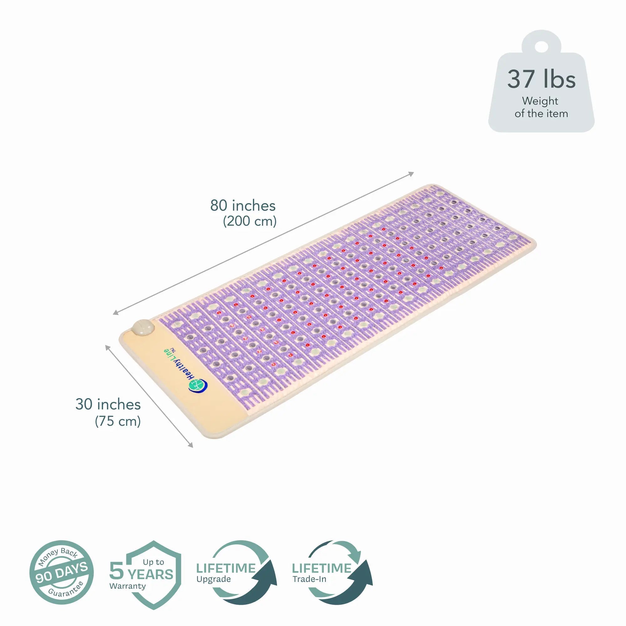 HealthyLine The TAJ Bed Series - Mattress Toppers