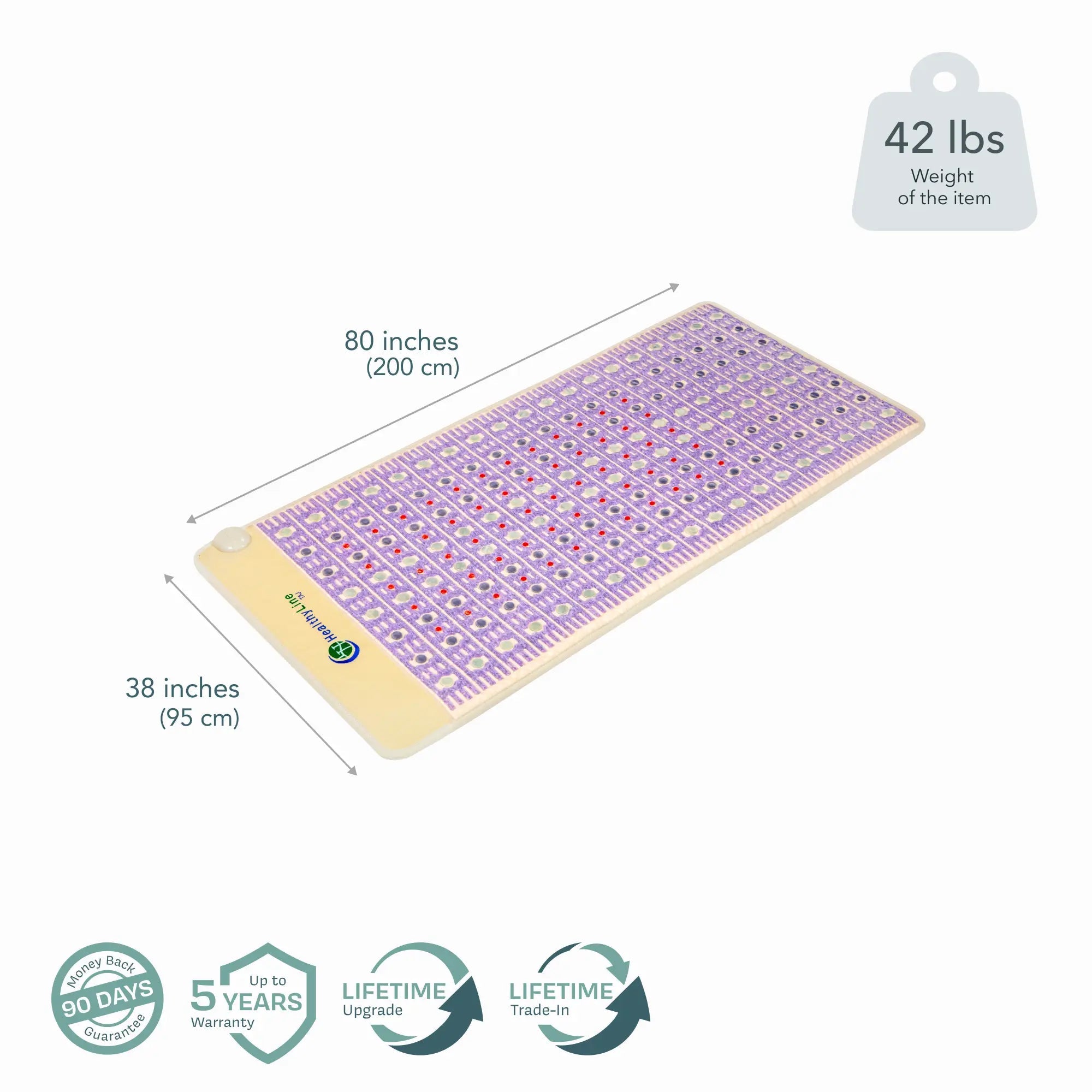 HealthyLine The TAJ Bed Series - Mattress Toppers