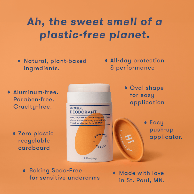 HiBAR Sensitive Plastic - Free Deodorant