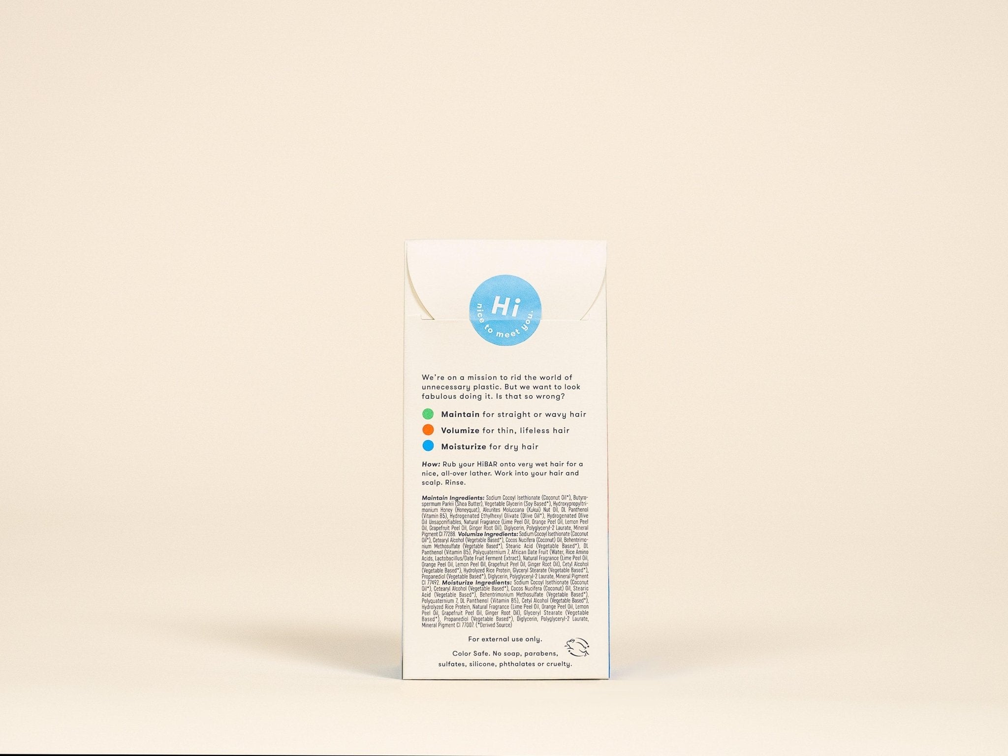 HiBAR Shampoo & Conditioner Sampler Set