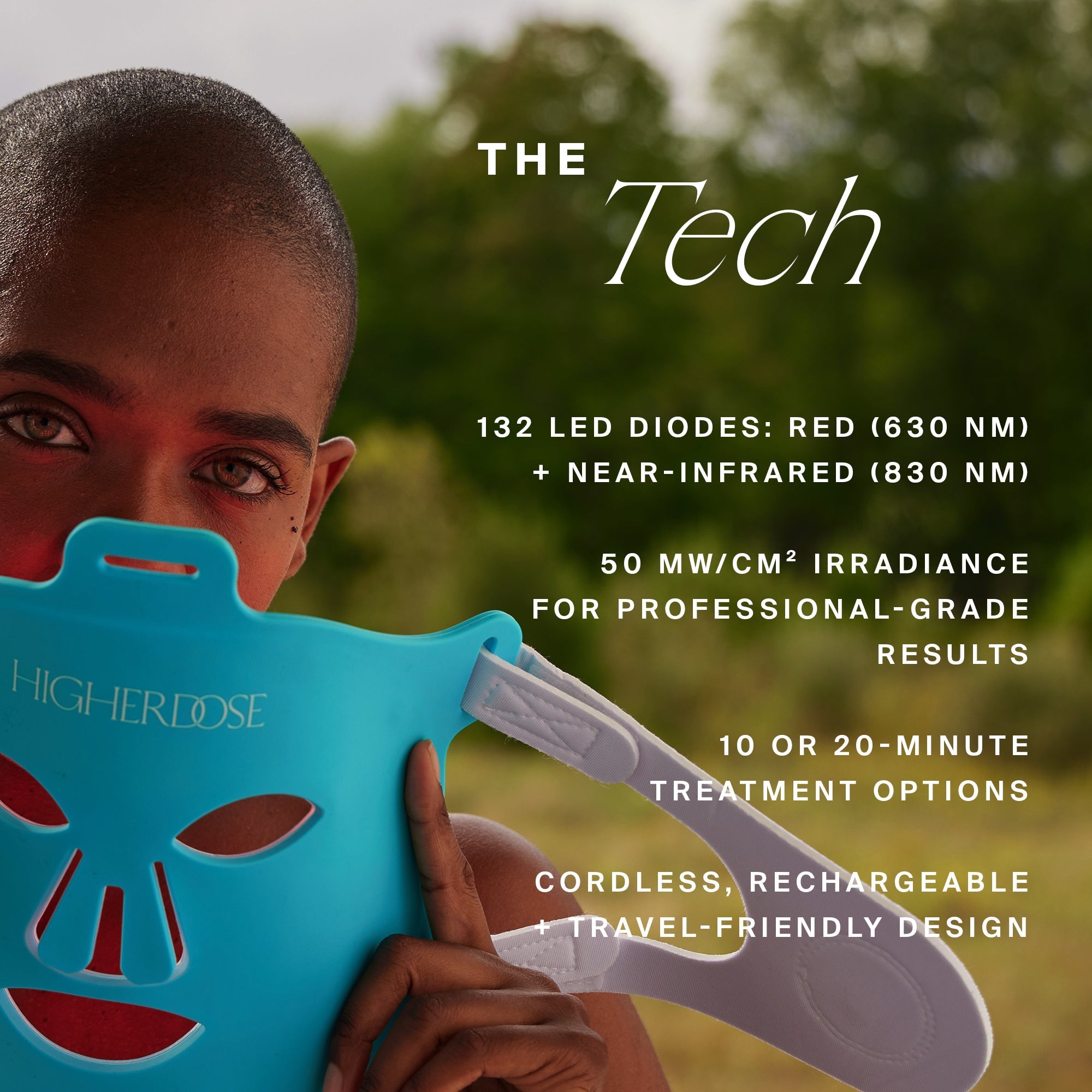 HigherDOSE HigherDOSE Red Light Face Mask Red Light Face Mask