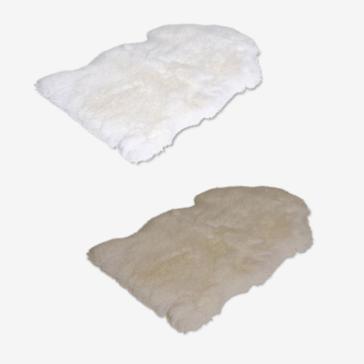 HigherDOSE Natural Sheep Shearling Pet Bed Cover