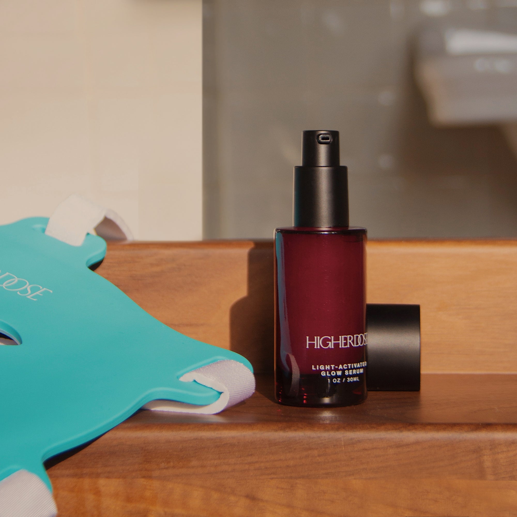 HigherDOSE Red Light Face Mask
