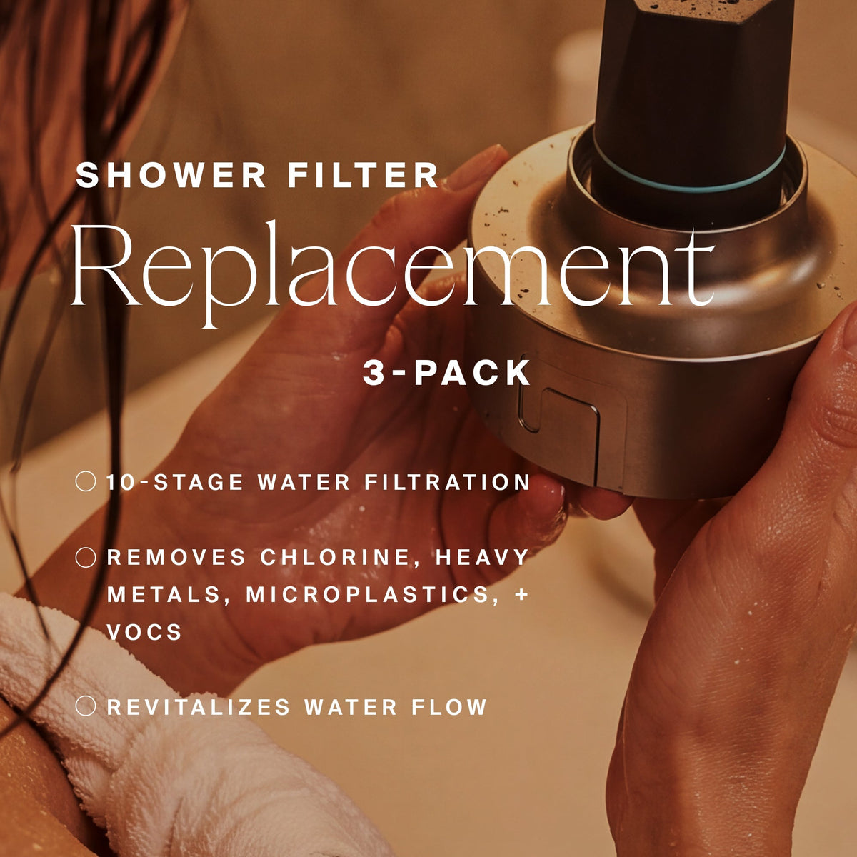 HigherDOSE Red Light Showerhead Filter