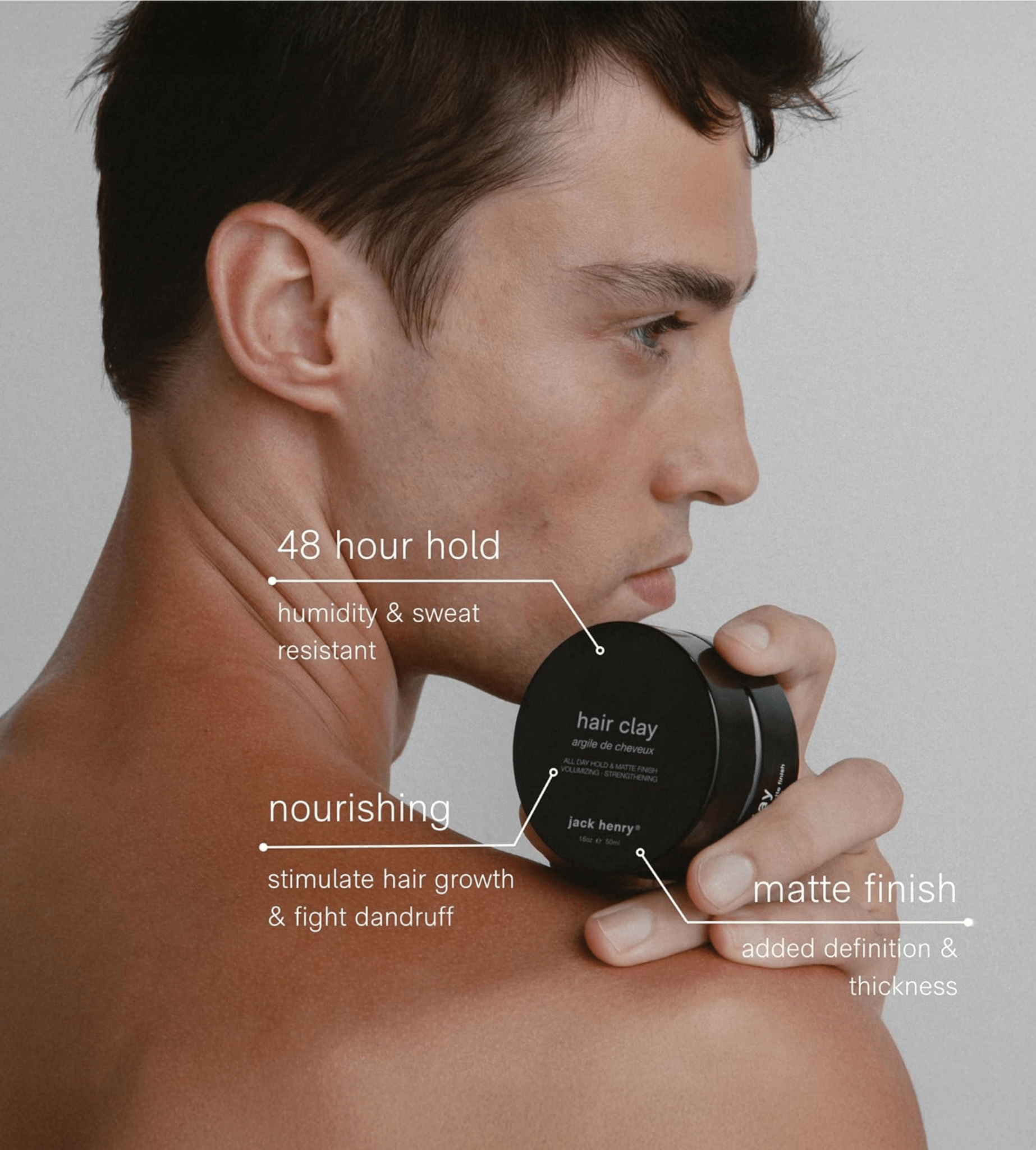 JACK HENRY hair clay