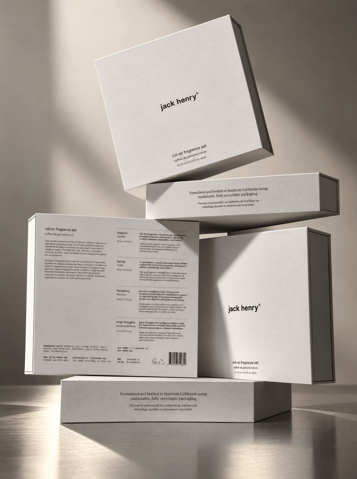 JACK HENRY Roll-on Fragrance Set