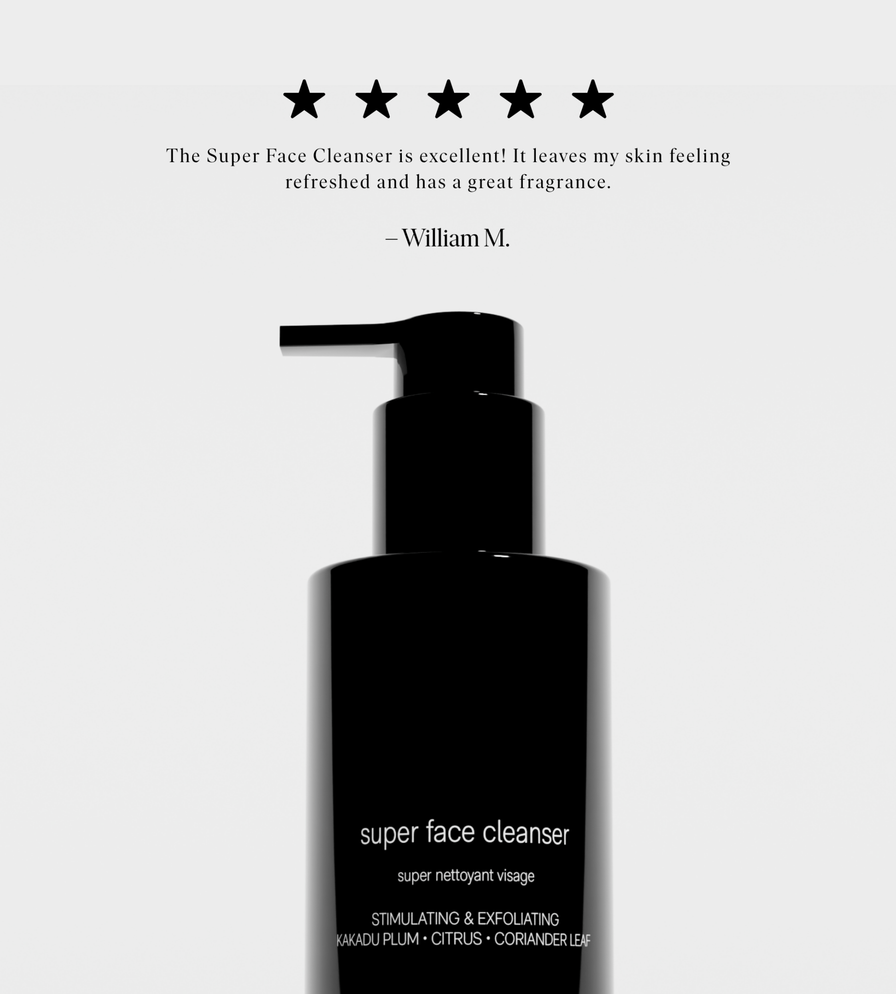 JACK HENRY super face cleanser