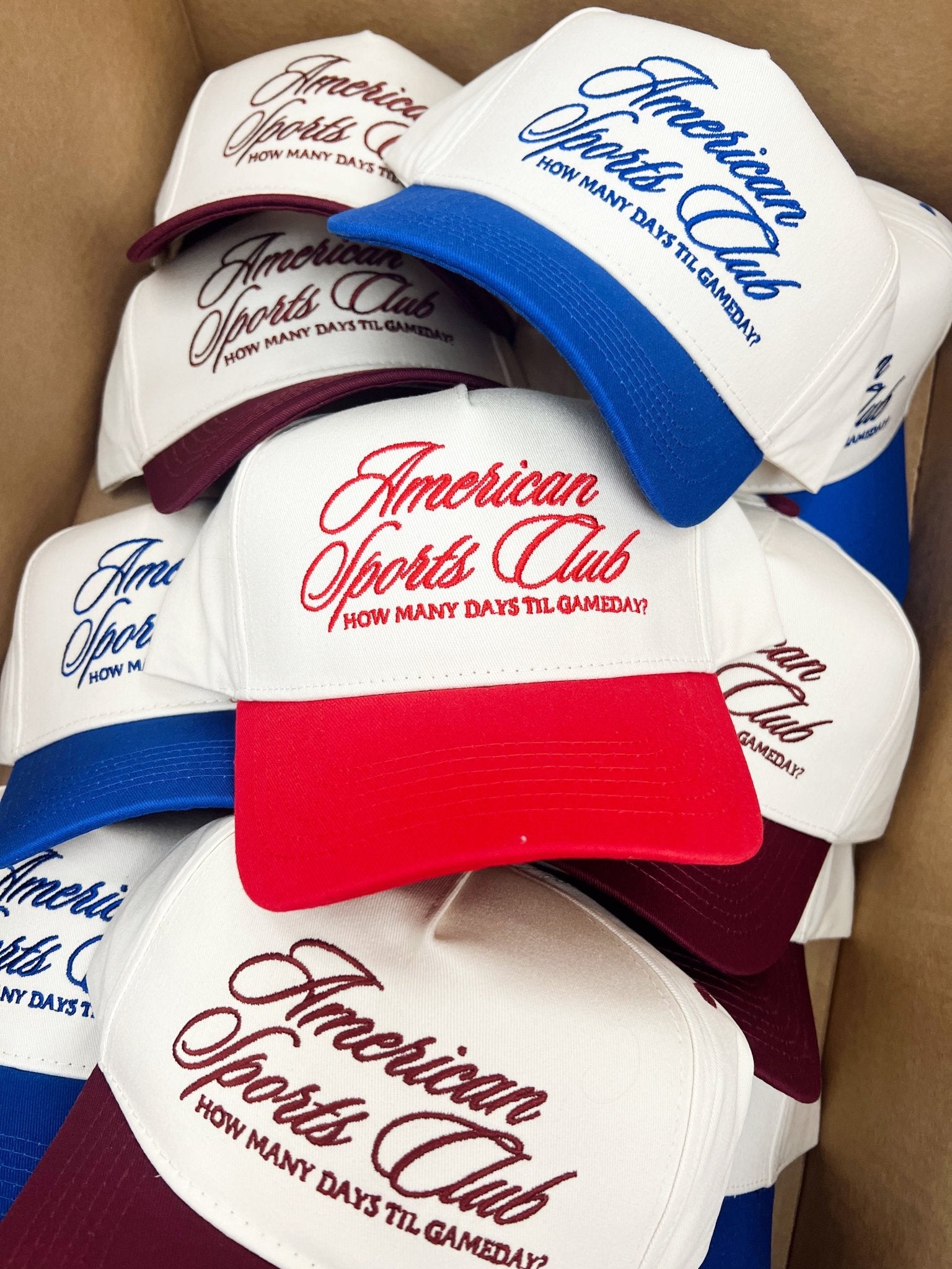 KenzKustomz American Sports Club Vintage Trucker Hat