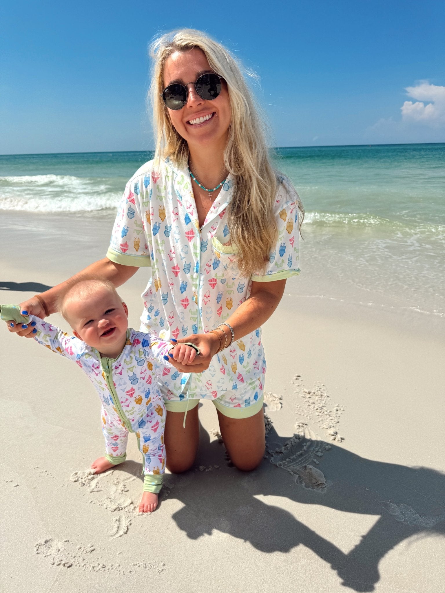 KenzKustomz Bikinis - Short Sleeve Pajama Set