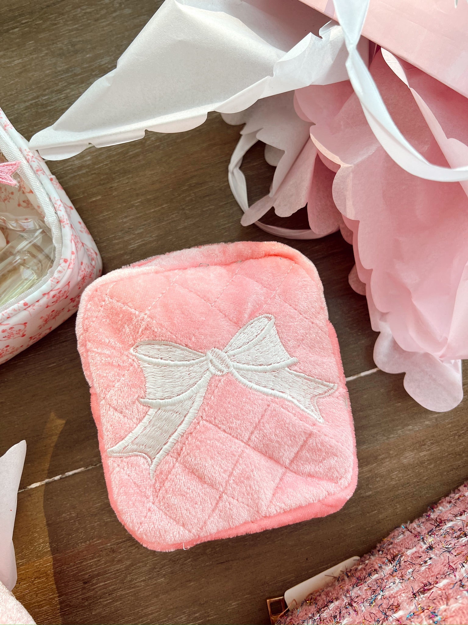 KenzKustomz Bow Mini - Pink Velvet